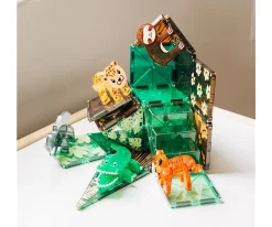 Niños Magna-Tiles Construcción Animales de la Jungla 25pcs