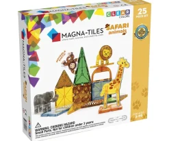Niños Magna-Tiles Construcción Animales del Safari 25pcs