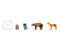 Magna-Tiles Construcción Forest Animals 25pcs^Niños Juguetes Niños 3 Años