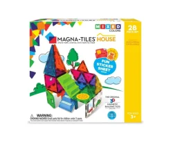 Niños Magna-Tiles Construcción House 28 piezas