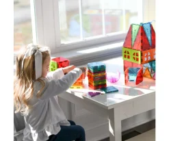 Niños Magna-Tiles Construcción Metropolis 110 piezas
