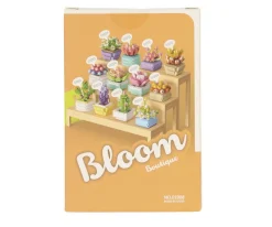 Niños KOCO Construcción Mini Planta Suculenta Naranja 130 Piezas