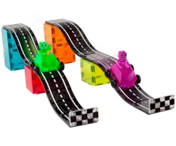 Niños Magna-Tiles Construcción Pista DownHill Dúo