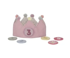 Niños Little Dutch Corona Cumplaños con Números Rosa