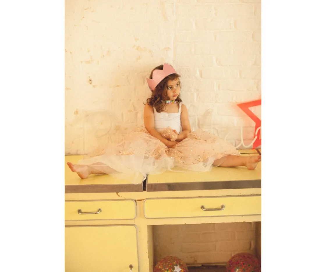 Ratatam Corona rosa^Niños Disfraces Para Niños