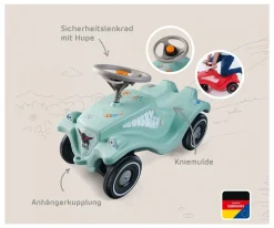 Niños BIG Correpasillos Bobby Car Classic Verde Mar