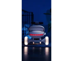 Bravold Correpasillos Patín Long Rider con Luz,Música y Ruedas Silenciosas Moca^Niños Patinetes