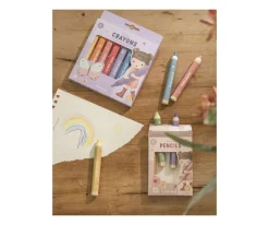 Little Dutch Crayones de Cera Rosa^Niños Manualidades Para Niños
