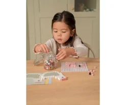 Niños Little Dutch Crea Plantillas con Cuentas Little Farm