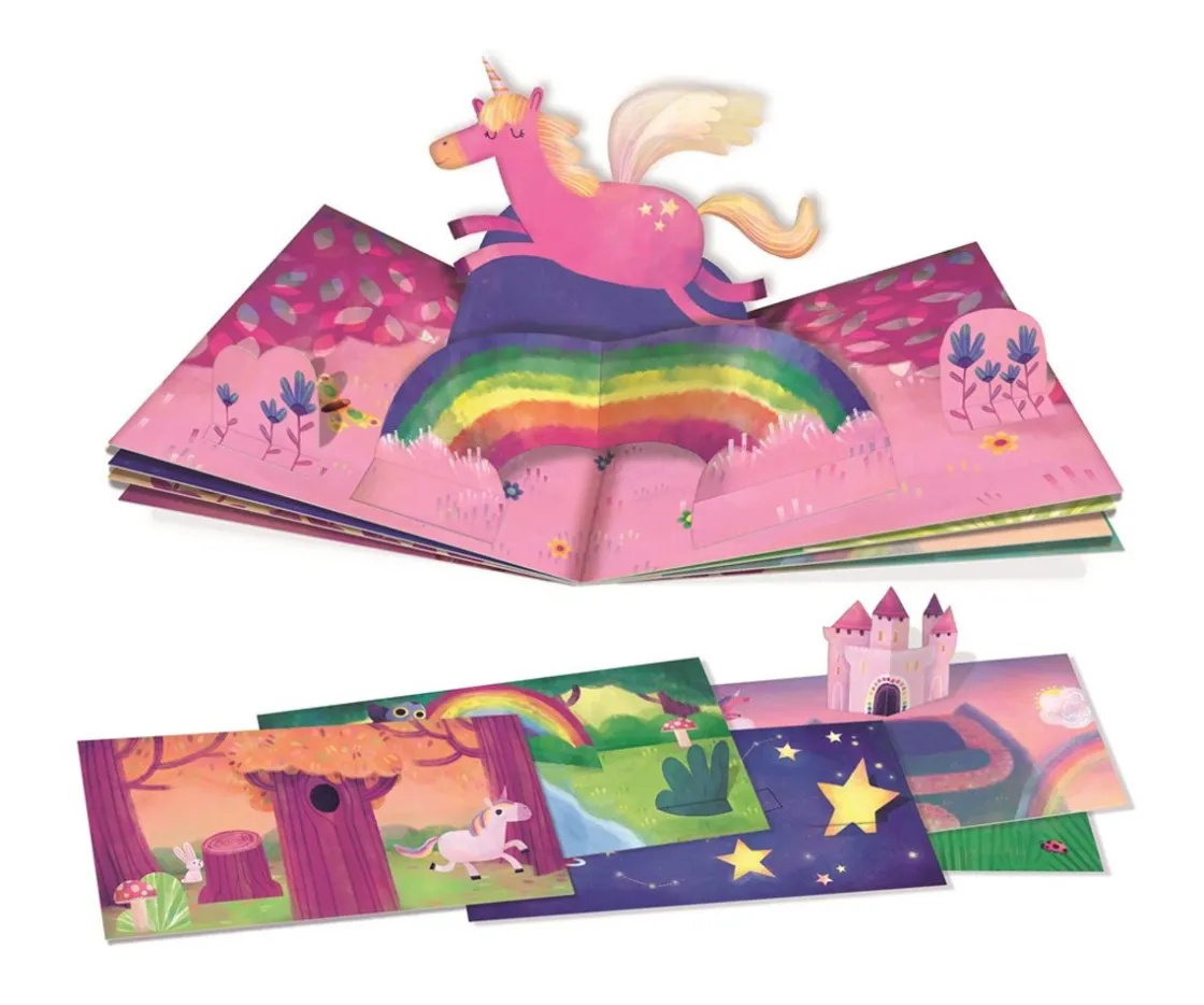 Niños Ludattica Crea Tu Pop-Up Unicornios