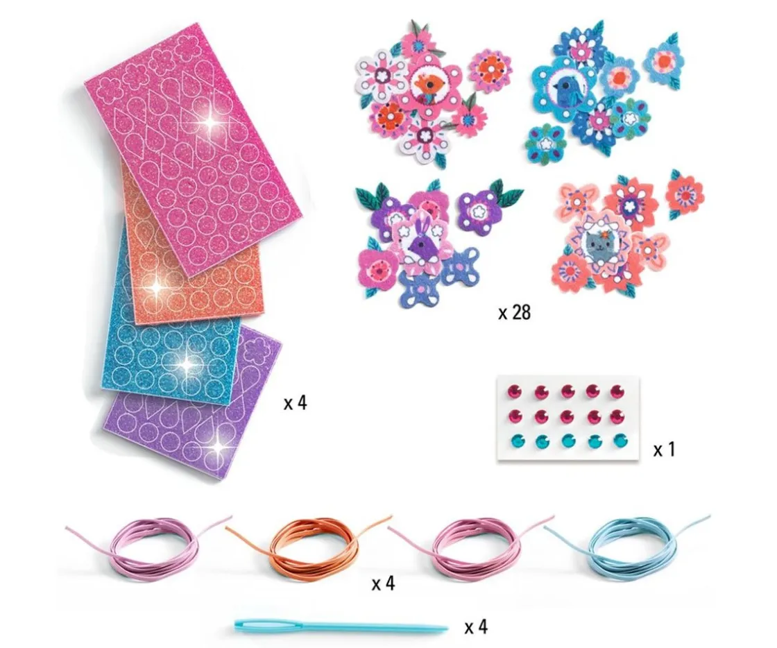 Djeco Crea tus Pulseras Mejores Amigas^Niños Manualidades Para Niños