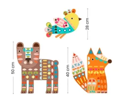 Djeco Creación de Animales Gigantes^Niños Juguetes Niños 3 Años