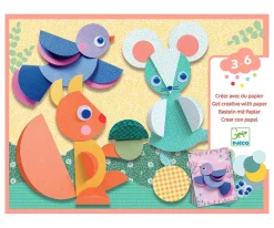 Djeco Crear Con Pegatinas de Cí­rculos^Niños Juguetes Más Recomendados