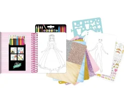 Niños Buki Cuaderno de Moda Be Teens Vestidos Princesas