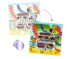 Niños Djeco Cuadros de Metal ¡Al Abordaje!