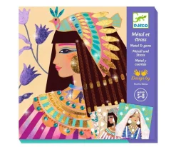 Djeco Cuadros de Metal y Cuentas Izumi Idoia^Niños Manualidades Para Niños