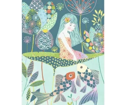 Niños Djeco Cuadros para Rascar El Estanque