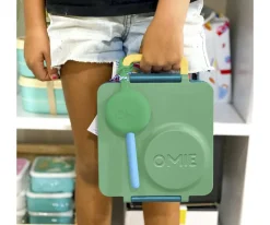 Omie Cubiertos de Viaje con Funda Mint Green