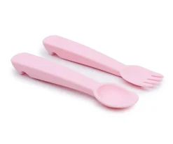 We Might Be Tiny Cubiertos Feedie Rosa^ Cubiertos Infantiles