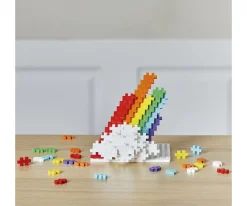 Niños Plus Plus Cubo Arcoiris 600 Piezas