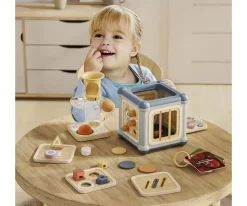 Niños Topbright Cubo de Motricidad 10 en 1