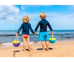Niños BiBio Cubo de Playa Violeta PoBi