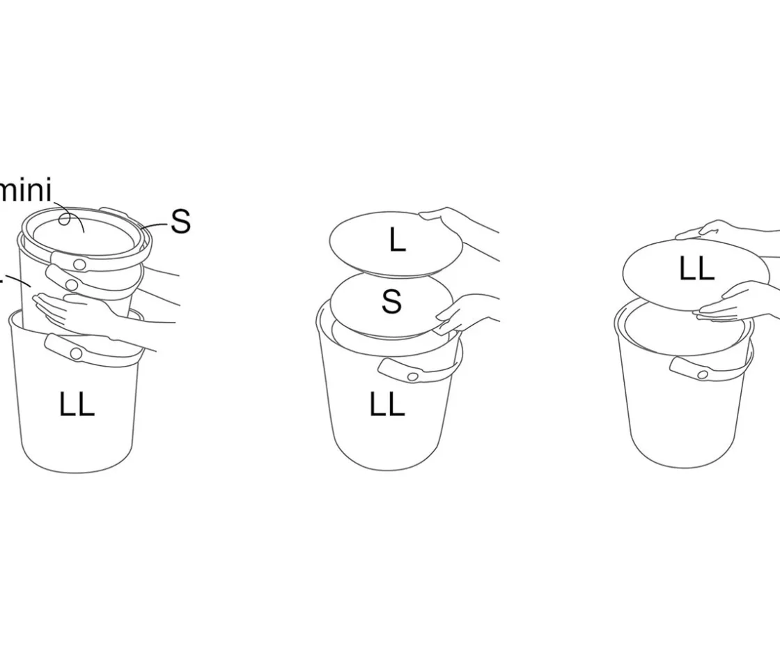 Niños Omnioffre Cubo Multiusos Omnioutil XL Lemon 20L