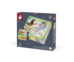 Niños Janod Cubos Animales de la Granja