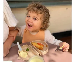 Miniware Cuchara de Aprendizaje Pre2Pro Blue Banana^ Cubiertos Infantiles