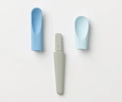 Miniware Cuchara de Aprendizaje Pre2Pro Blue Banana^ Cubiertos Infantiles