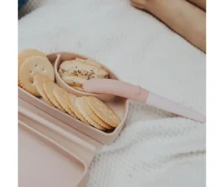 Miniware Cuchara de Aprendizaje Pre2Pro Blue Banana^ Cubiertos Infantiles