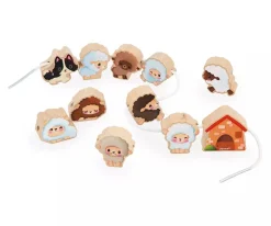 Niños Janod Cuentas para Enhebrar Ovejas