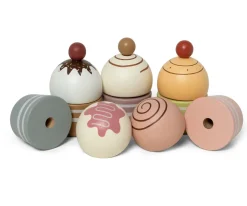 Niños mamamemo Cupcakes en Soporte para Tarta