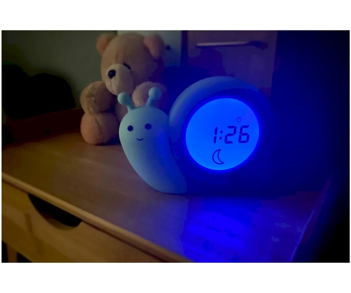 Alecto Despertador Digital Simon Día y Noche Mint Green^Niños Accesorios Para Bebé Y Niños