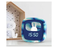 MOB Despertador y Luz Nocturna Billy Blue Waves^Niños Juguetes Stem