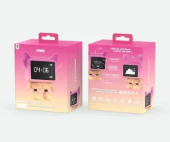 MOB Despertador-Altavoz Dancing Clock Pink^Niños Juguetes Stem