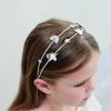 Mimi & Lula Diadema Doble Celeste Unicorn Alice^ Accesorios De Pelo