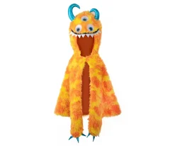 Great Pretenders Disfraz Capa Giggle The Monster Orange/Yellow, T. 4-6años^Niños Disfraces Para Niños