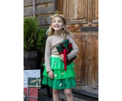 Great Pretenders Disfraz Falda Tutú Infantil Rockin' Round The Christmas Tree Talla 4-6 años^Niños Disfraces Para Niños