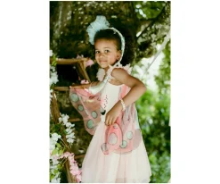 Great Pretenders Disfraz Lentejuelas con Mariposa Secreta y Alas T.5-6años^Niños Disfraces Para Niños