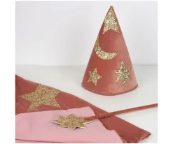 Meri Meri Disfraz Mago Terciopelo Rosa^Niños Disfraces Para Niños