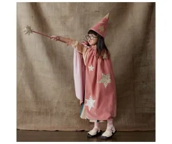 Meri Meri Disfraz Mago Terciopelo Rosa^Niños Disfraces Para Niños