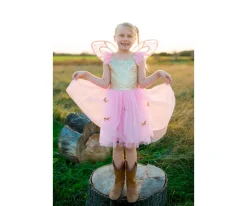 Great Pretenders Disfraz Mariposa Dorado con Alas 5-7Años^Niños Disfraces Para Niños