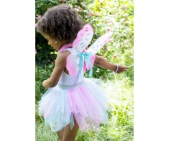 Great Pretenders Disfraz Think Mint Falda y Alas Brillantes Rosa Menta T.4-6años^Niños Disfraces Para Niños