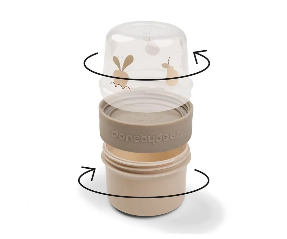 Done by Deer Dispensador Doble S Birdee Sand