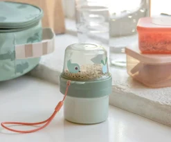 Done by Deer Dispensador Doble S Birdee Green