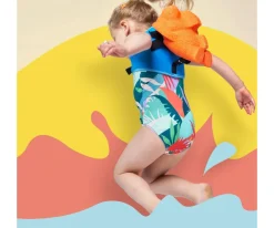 Fibby Dispositivo para Nadar + Aplicación de Aprendizaje^Niños Chaleco Flotador Para Niños Y Bebes