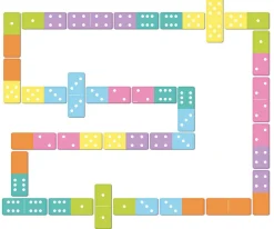 Niños Janod Dominó Instrumenos Musicales