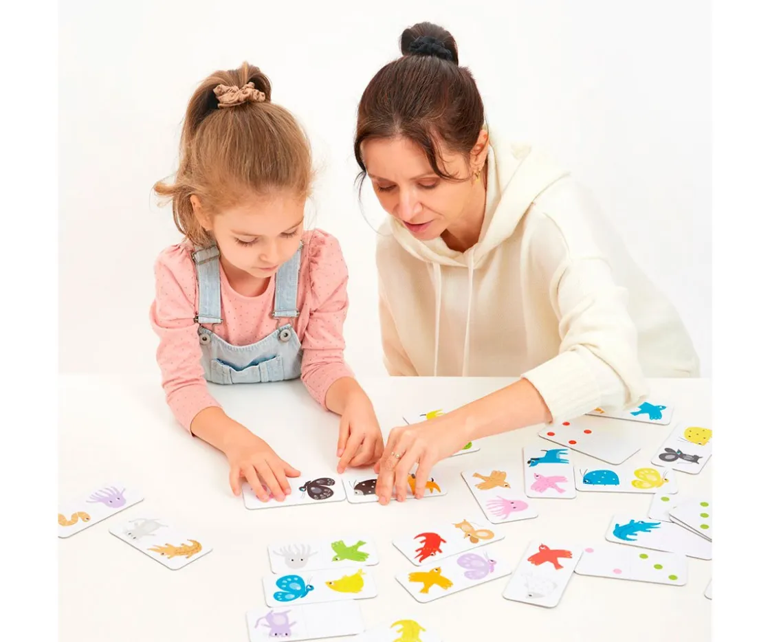 Niños Banana Panda Dominó Let's Play Color