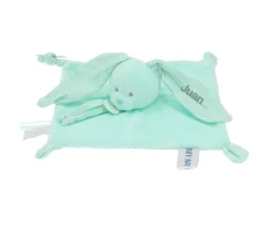 Baby Nat Doudou Conejo Misty Mint Personalizable